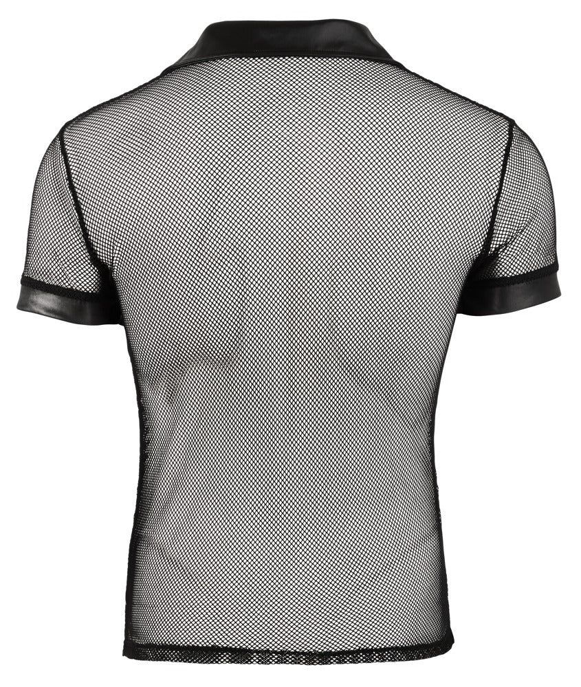 Heren Overhemd - Shirt, polyester - IntimateRed