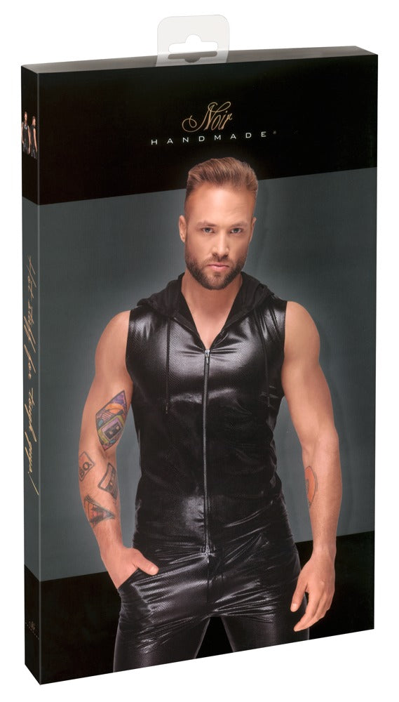 Shirt - Shirt, polyester, spandex, polymeercoating - IntimateRed - Noir Handmade - SKU: 21617021711