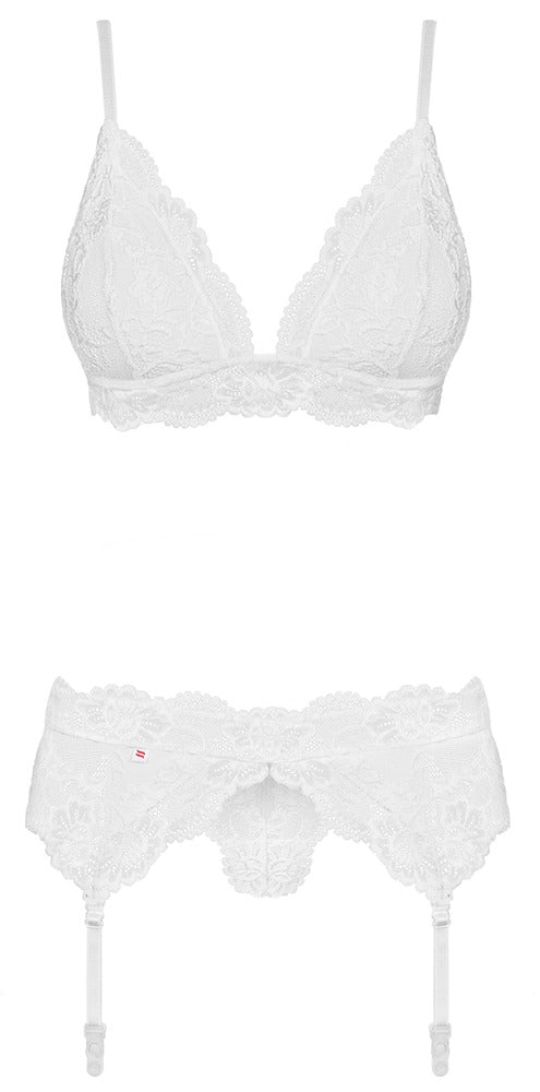 Stel in - Beha-set, polyamide, spandex - IntimateRed