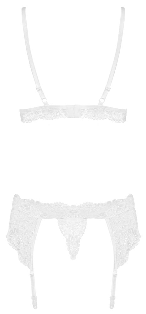 Stel in - Beha-set, polyamide, spandex - IntimateRed