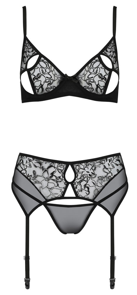 Primula Set - Beha Set,polyamide gerecycled,polyamide geregenereerd,spandex geregenereerd,lycra - IntimateRed