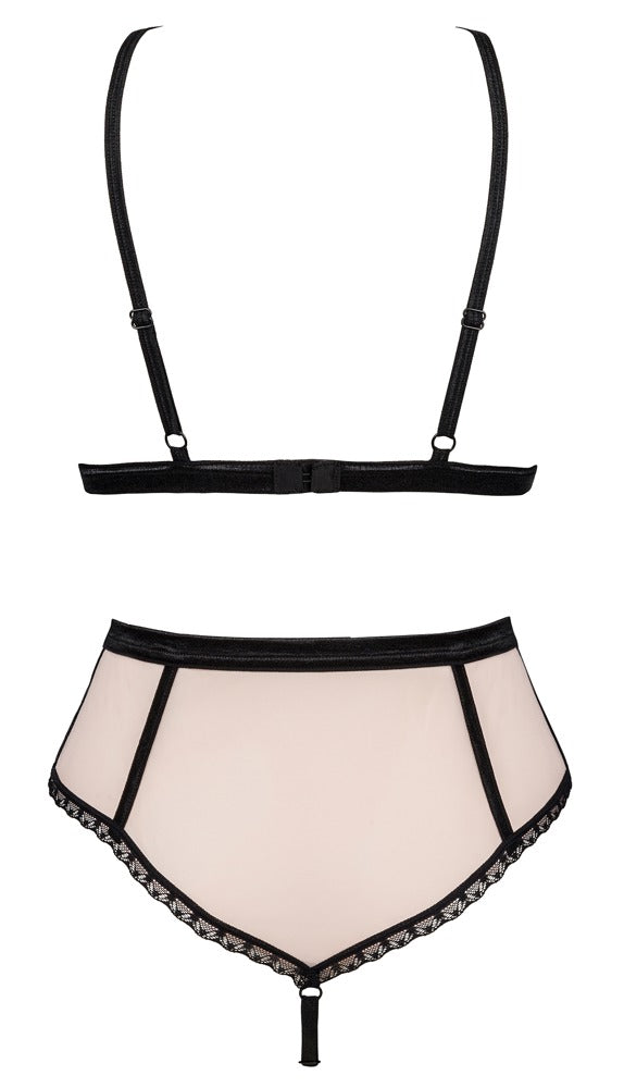 Set Lelies - Beha-set, polyamide, spandex - IntimateRed