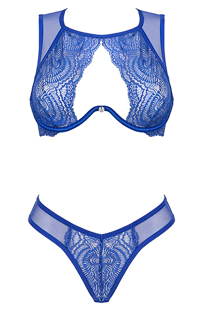 Set Giselia - Beha-set, polyamide, spandex - IntimateRed