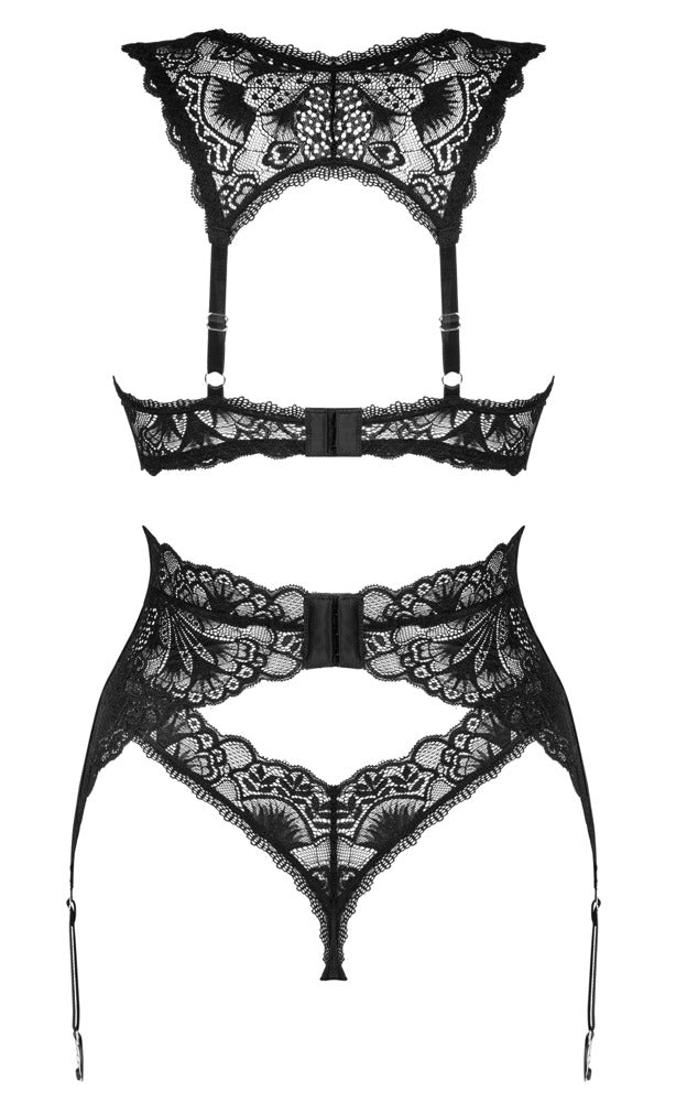 Stel Donna Droom in - Beha-set, polyamide, spandex - IntimateRed