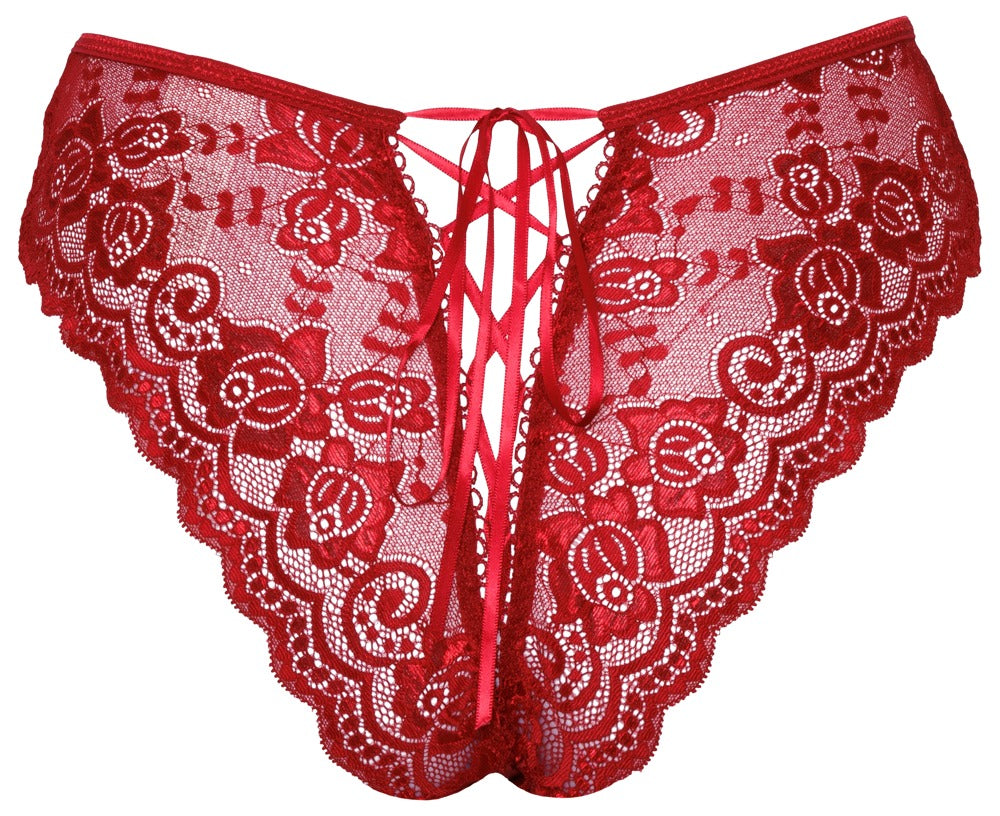 Panty kruisloos - Panty, polyamide, spandex - IntimateRed