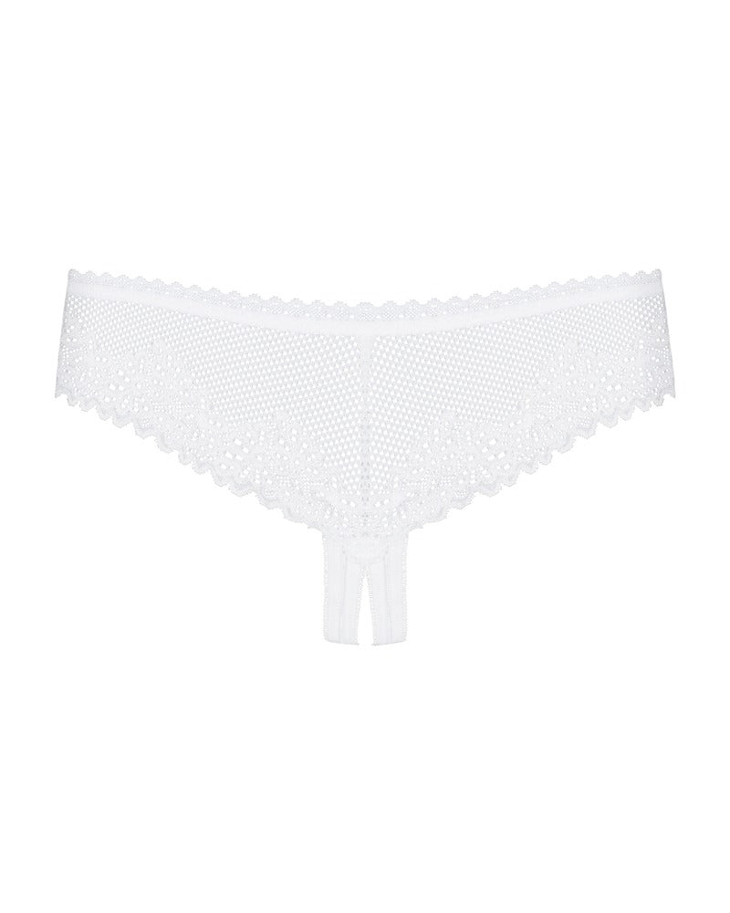 Alabastra crotchless thong