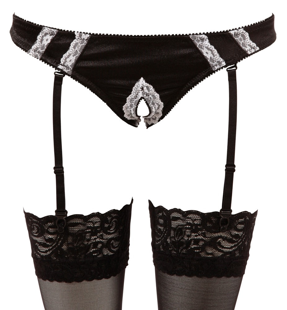 Dienstmeisje Kostuum - Kostuum,Top+kraag,katoen,spandex,Onderjurk,polyamide,spandex,Schort+haarband,polyester,spandex,Kousen,polyamide - IntimateRed