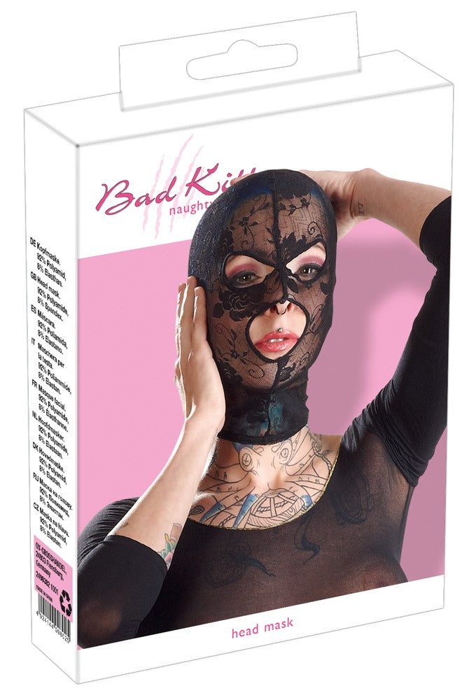 Masker Kant - Hoofdmasker, polyamide, spandex - IntimateRed