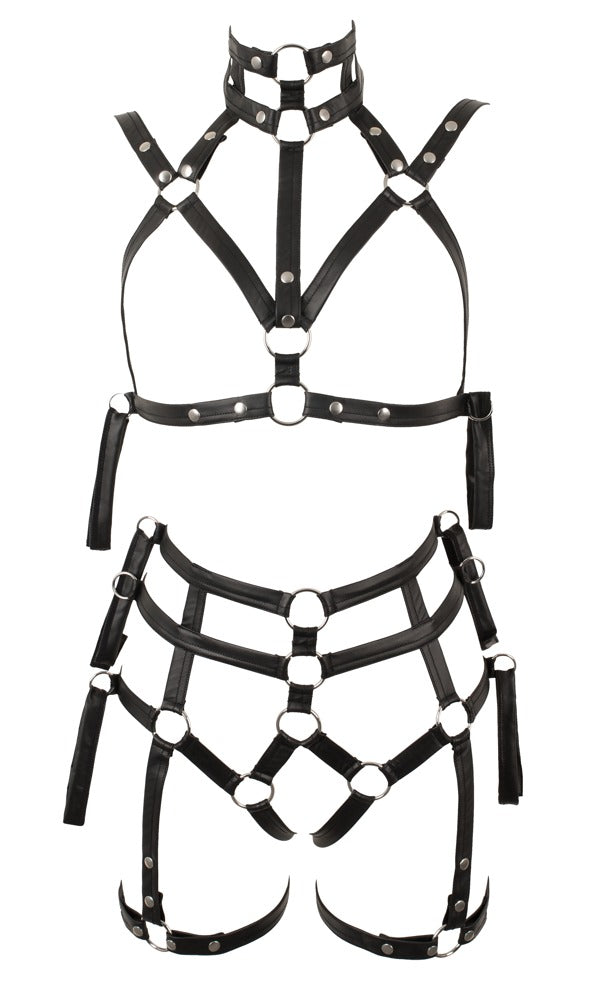 Bondage-set - Riemenset, polyester, spandex - IntimateRed