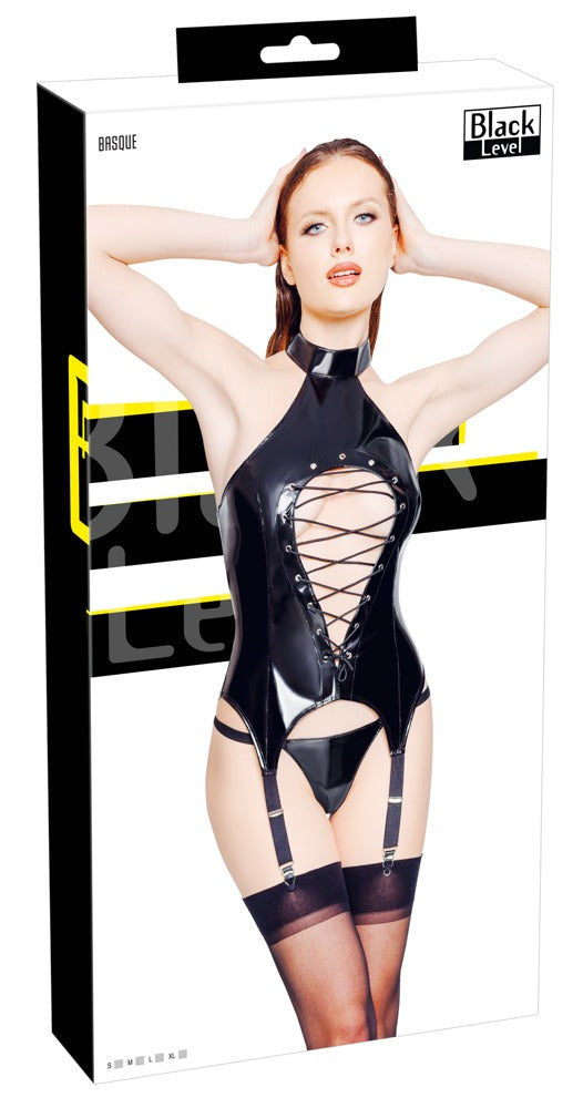 Vinyl Bask en String