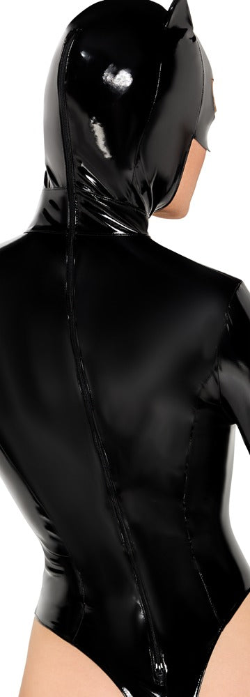 Vinyl Body met Katten masker