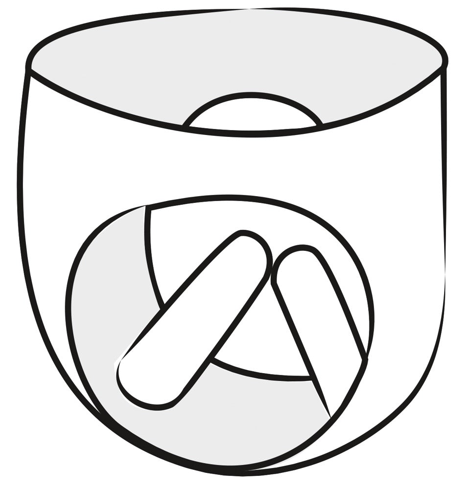 Latex Slips met Opblaasbare Dildo's